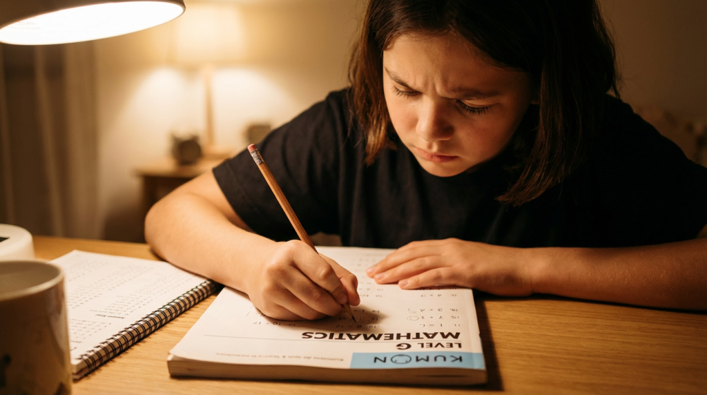 kumon answer key level g math​