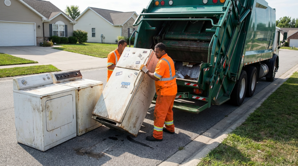 in the refuse business what are white goods