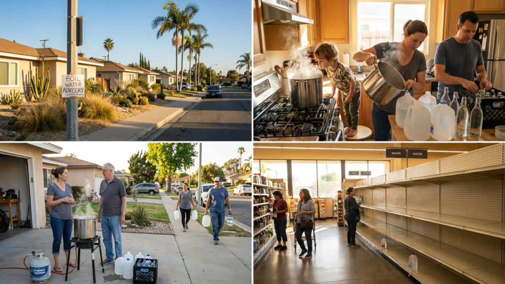 porter ranch granada hills boil water