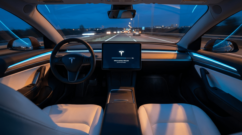 tesla software update 2025.26.300